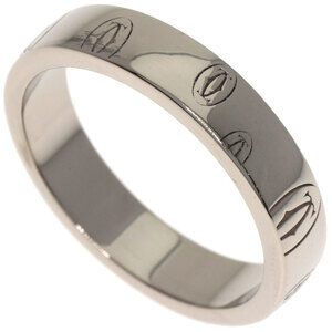 CARTIER Authentic 18k White Ring #49